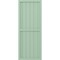 Ekena Millwork Americraft 6-Board Exterior Wood 2 Equal Panel Framed Board-n-Batten Shutters, ARW101BF621X59SGH, PR ARW101BF621X59SGH - alternate 7